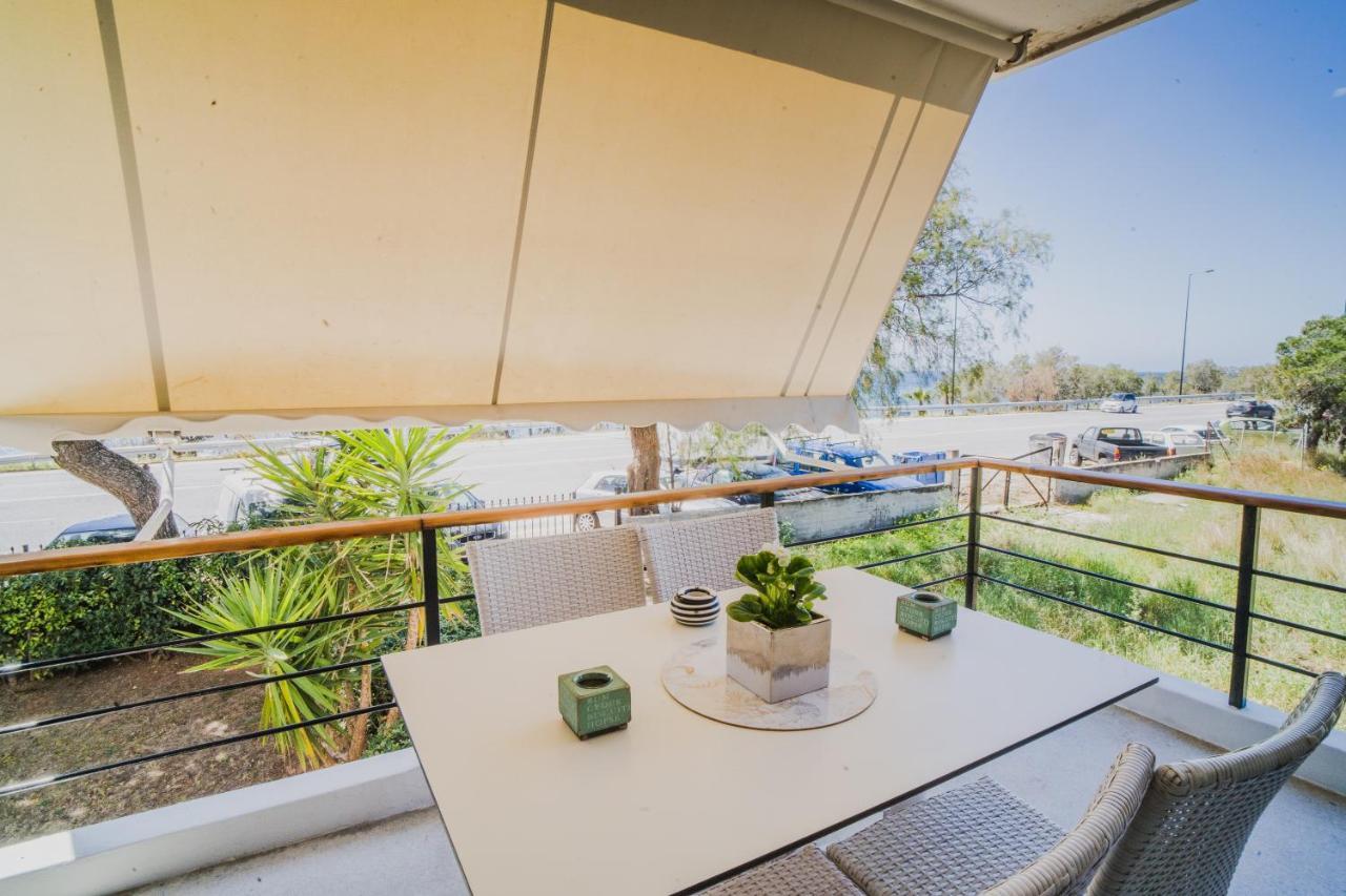 Green Apartment Ground Floor Feel Like Home Properties Saronida Exterior foto